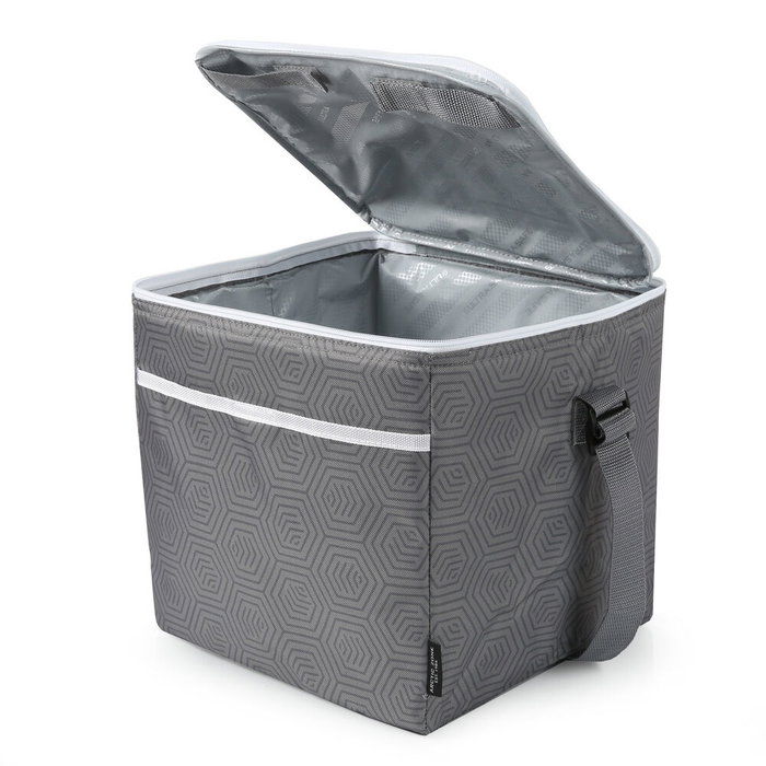 REAL MADRID Bolsa porta alimentos plegable 20000ml, 30x27.9x27.9cm, Poliéster 600D