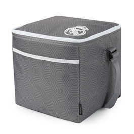REAL MADRID Bolsa porta alimentos plegable 20000ml, 30x27.9x27.9cm, Poliéster 600D