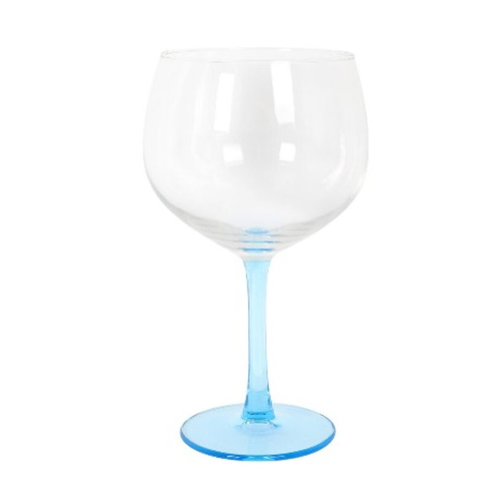 Royal Leerdam Copas de Gin-Tonic con Pie Azul, 6 Piezas, 65cl Royal Leerdam Copas de Gin-Tonic con Pie Azul, 6 Piezas, 65cl