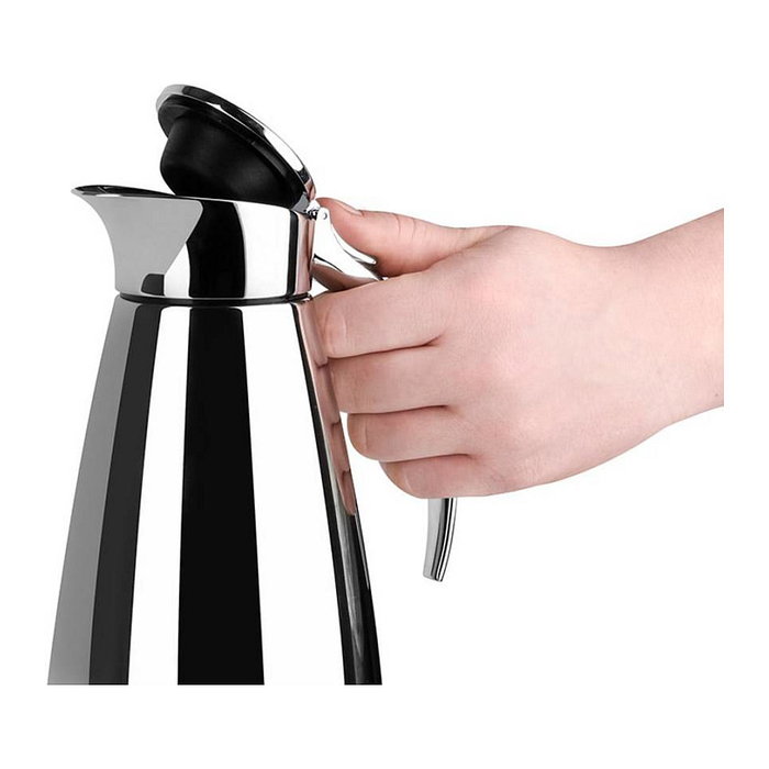 Emsa Jarra Térmica 502488, Acero Inoxidable, Easy Open, 0.6L