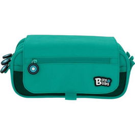 Grafoplás Portatodo Triple C-Solapa Bits&Bobs Turquesa 23x10x10 cm