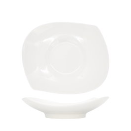 Summa Set de 6 Cazoletas de Porcelana 21x21 cm Marfil