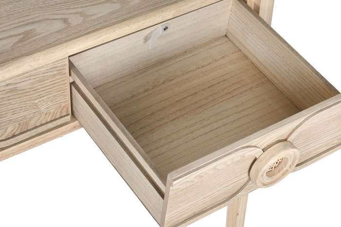 DKD Home Decor Consola de Abeto y MDF Natural