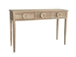 DKD Home Decor Consola de Abeto y MDF Natural