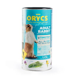 Miniorycs Alimento Adulto Conejo 1,4kg Heno Timothy Vitaminas