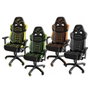 Omp Silla de Oficina GS-X Negro/Naranja Fluo