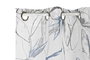 DKD Home Decor Cortina Alpino Azul Blanco 270 x 140 cm (2 Unidades)