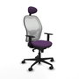 PIQUERAS Y CRESPO Silla de oficina Jorquera Morado y Blanco
