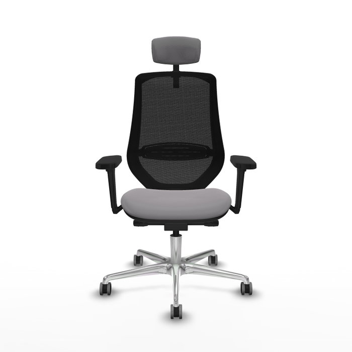 PIQUERAS Y CRESPO Silla de oficina Mardos Gris y Negro PIQUERAS Y CRESPO Silla de oficina Mardos Gris y Negro