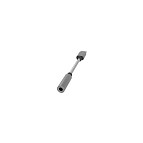 Terratec Connect C50 Adaptador USB-C a 3,5mm Klinke Plata Terratec Connect C50 Adaptador USB-C a 3,5mm Klinke Plata
