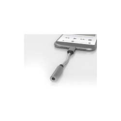 Terratec Connect C50 Adaptador USB-C a 3,5mm Klinke Plata Terratec Connect C50 Adaptador USB-C a 3,5mm Klinke Plata