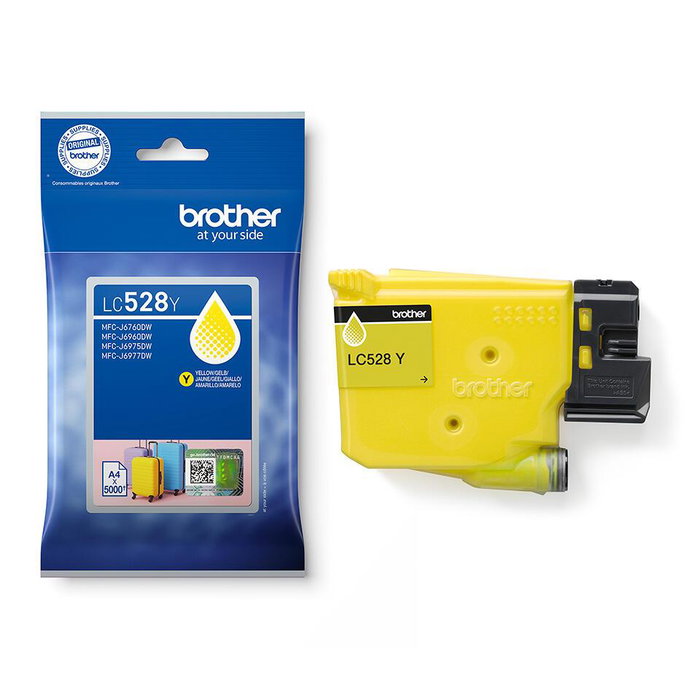 Brother LC528Y Cartucho de Tinta Amarillo Brother LC528Y Cartucho de Tinta Amarillo