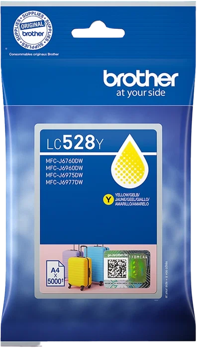 Brother LC528Y Cartucho de Tinta Amarillo Brother LC528Y Cartucho de Tinta Amarillo