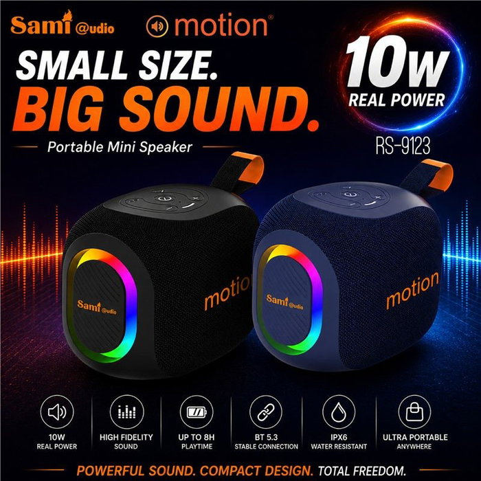 SAMI Altavoz Sami MOTION 10W multimedia alta fidelidad