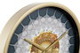DKD Home Decor Reloj de Pared Moderno de Cristal y Hierro (Pack de 2 Surtidos)