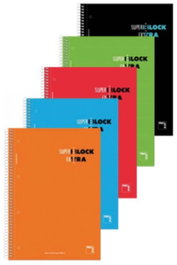 PACSA Pack de 4 Superblock A5 Tapa Dura
