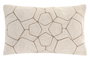DKD Home Decor Cojín de Algodón Bordado a Mano Crudo 50x30 cm
