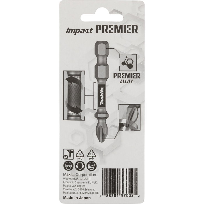 Makita Torsion Bit T30-50 (2 piezas)