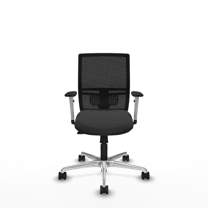 PIQUERAS Y CRESPO Silla de oficina Yunquera con mecanismo Sincro/Traslack, Gris oscuro y Negro PIQUERAS Y CRESPO Silla de oficina Yunquera con mecanismo Sincro/Traslack, Gris oscuro y Negro