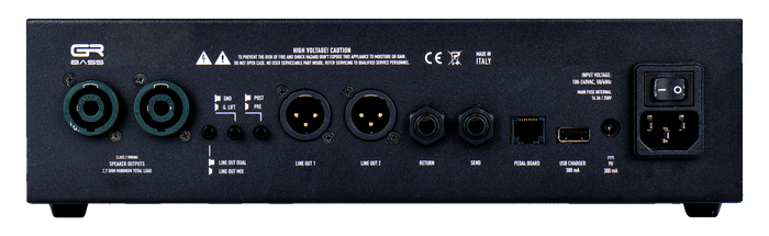 Cabezal de Bajo Dual 800W