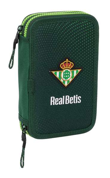 Plumier Doble Real Betis Balompié Verde 12.5 x 19.5 x 4 cm 28 piezas Plumier Doble Real Betis Balompié Verde 12.5 x 19.5 x 4 cm 28 piezas