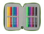 Plumier Doble Real Betis Balompié Verde 12.5 x 19.5 x 4 cm 28 piezas