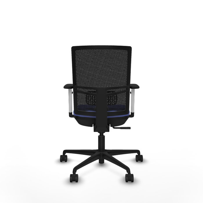 PIQUERAS Y CRESPO Silla de oficina Yunquera con mecanismo Sincro, Azul claro y Negro PIQUERAS Y CRESPO Silla de oficina Yunquera con mecanismo Sincro, Azul claro y Negro