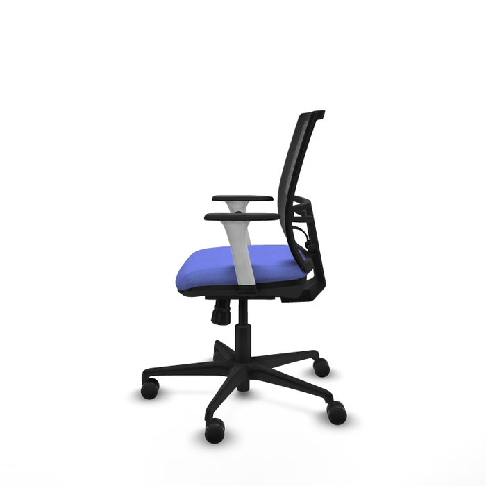 PIQUERAS Y CRESPO Silla de oficina Yunquera con mecanismo Sincro, Azul claro y Negro PIQUERAS Y CRESPO Silla de oficina Yunquera con mecanismo Sincro, Azul claro y Negro