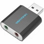 Vention Tarjeta de sonido externa VAB-S17-B 2.1 negro