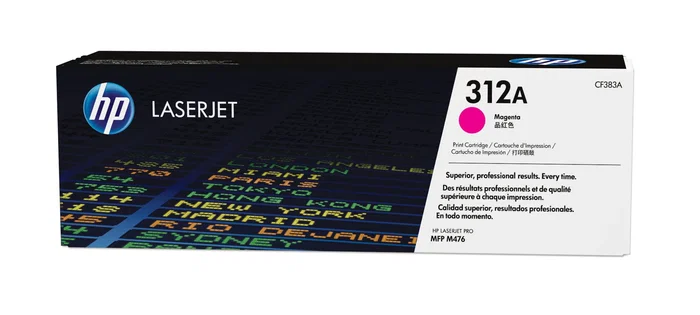 HP 312A Magenta Cartucho de Tóner (CF383A)