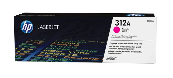 HP Cartucho de tóner 312A magenta CF383A para LaserJet Pro MFP M476