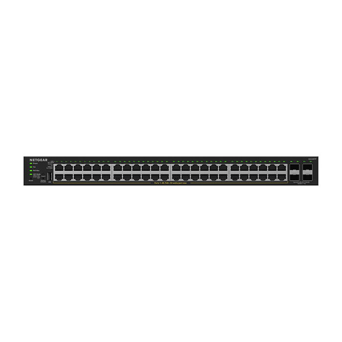 NETGEAR GS348TPv2 Switch Inteligente 48 Puertos Gigabit PoE+ y 4 SFP NETGEAR GS348TPv2 Switch Inteligente 48 Puertos Gigabit PoE+ y 4 SFP