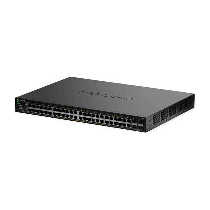 NETGEAR GS348TPv2 Switch Inteligente 48 Puertos Gigabit PoE+ y 4 SFP NETGEAR GS348TPv2 Switch Inteligente 48 Puertos Gigabit PoE+ y 4 SFP