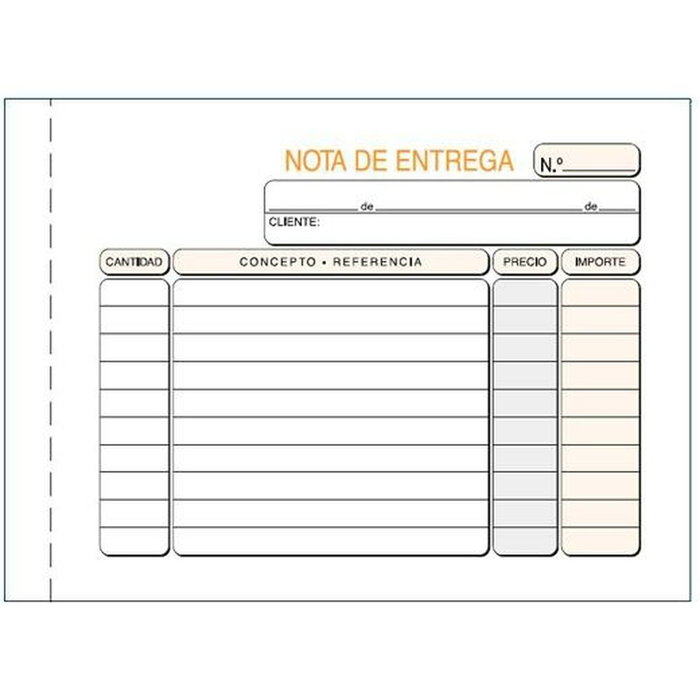LOAN Talonario de Entregas 8º Apaisado (Set de 10) LOAN Talonario de Entregas 8º Apaisado (Set de 10)
