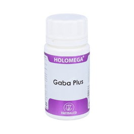 Equisalud Holomega Gaba Plus 50 Cápsulas | GABA, Manganeso y Vitamina B6 para Sistema Nervioso y Metabolismo Energético