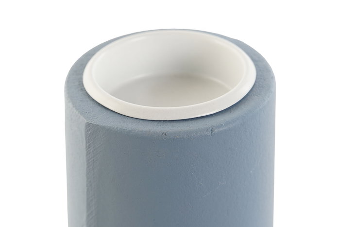 DKD Home Decor Portavelas decorativo Atlantico para hogar, Juego 6 Unidades Surtidas Multicolor de Resina y Metal 7x12x6 cm