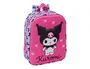 Safta Mochila de Guardería 3D Kuromi 27x22x10cm