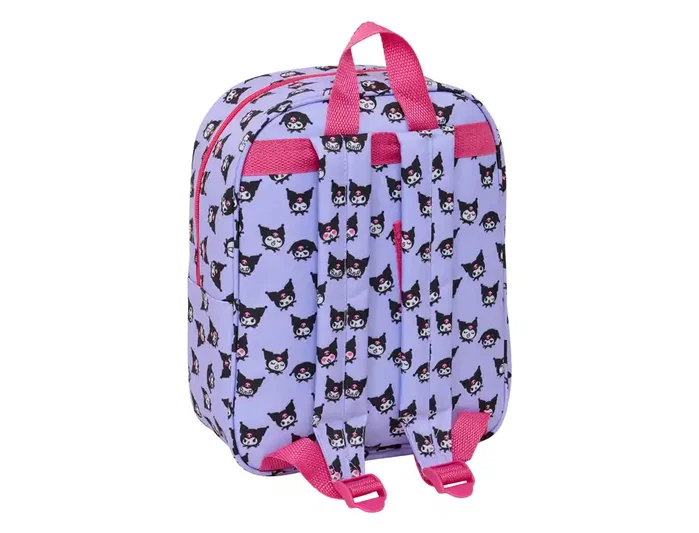 Safta Mochila de Guardería 3D Kuromi 27x22x10cm Safta Mochila de Guardería 3D Kuromi 27x22x10cm