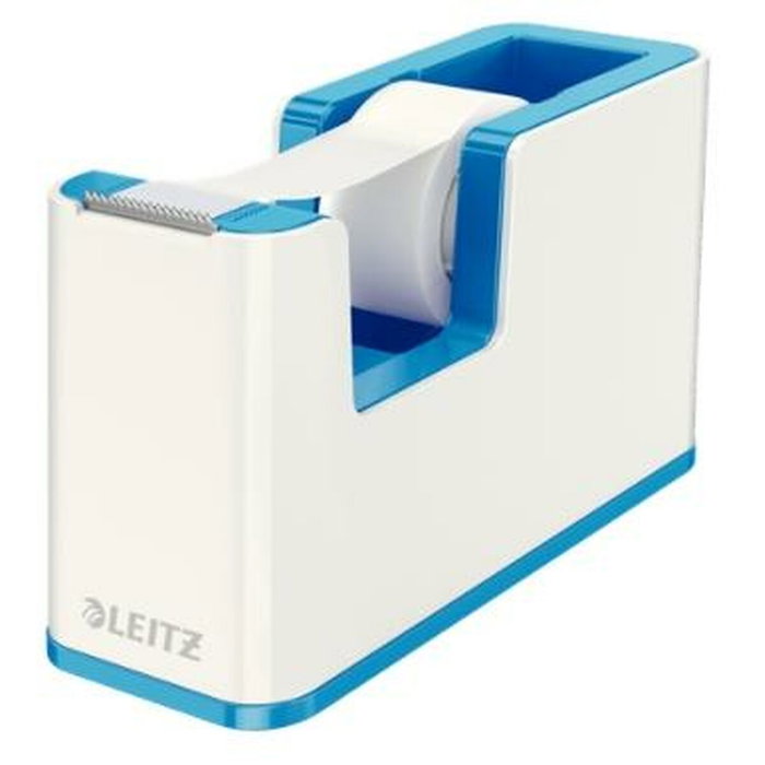 LEITZ WOW Dispensador de cinta adhesiva Dual C/Cinta Azul y Blanco