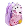 Mochila Guarderia Personaje Peluche Peppa Pig Lila