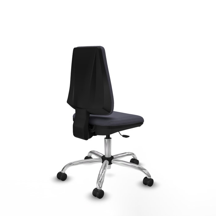 PIQUERAS Y CRESPO Silla de oficina Elche Gris oscuro sin brazos PIQUERAS Y CRESPO Silla de oficina Elche Gris oscuro sin brazos