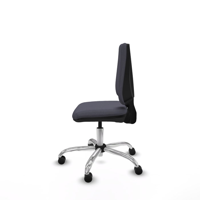 PIQUERAS Y CRESPO Silla de oficina Elche Gris oscuro sin brazos PIQUERAS Y CRESPO Silla de oficina Elche Gris oscuro sin brazos