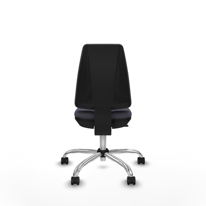 PIQUERAS Y CRESPO Silla de oficina Elche Gris oscuro sin brazos PIQUERAS Y CRESPO Silla de oficina Elche Gris oscuro sin brazos