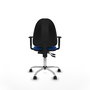 PIQUERAS Y CRESPO Silla de oficina Aýna Azul con Brazos 1D