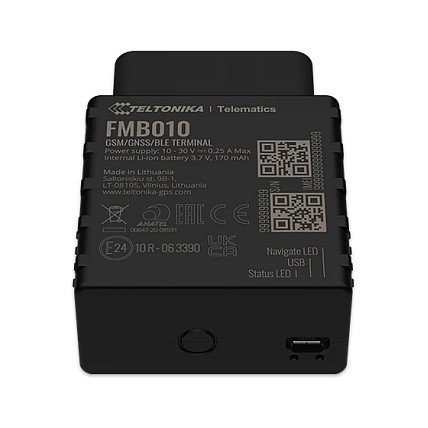 Teltonika FMB010 Tracker GPS para Coche GNSS/GSM/BLE 4.0