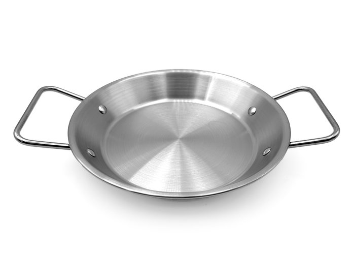 Inde Paellera Mini Servir Acero 21 cm (24 Unidades) My Bar