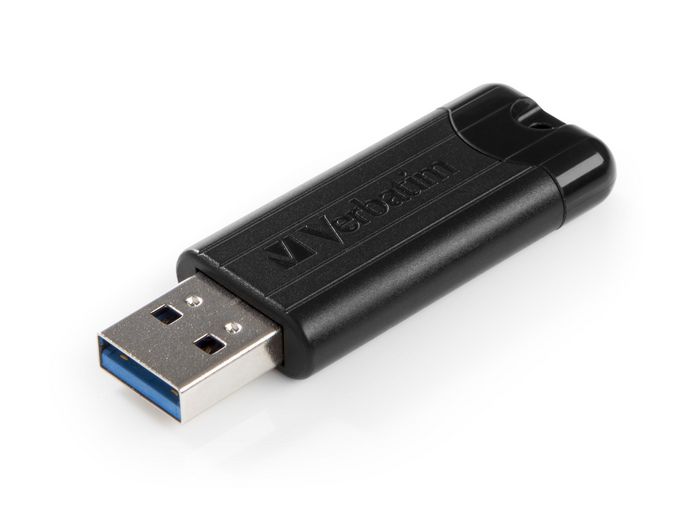 Verbatim PinStripe 256GB USB 3.2 Negro Verbatim PinStripe 256GB USB 3.2 Negro
