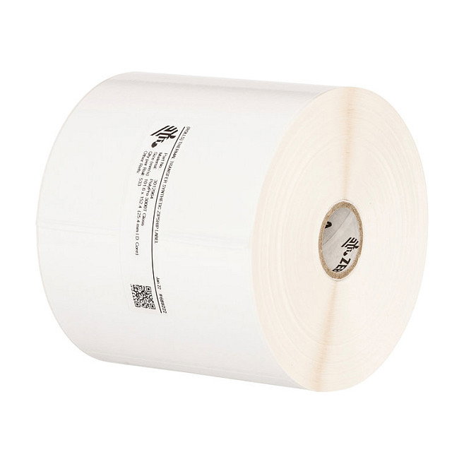 Zebra Poly E 3100T Blanco Etiquetas de Polietileno 102x76mm Pack 12