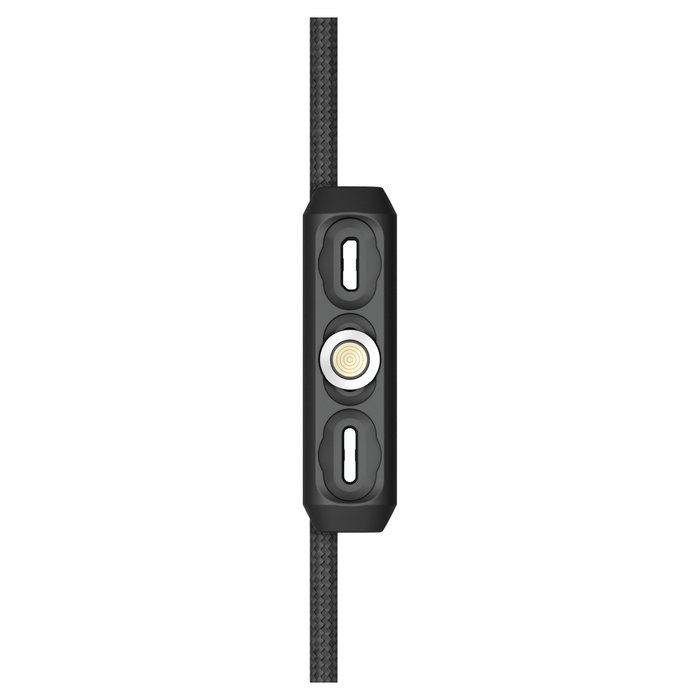 Realpower MagneticCharge 3 Cable Magnético 1 m, 3 Amp USB A Negro con Adaptadores