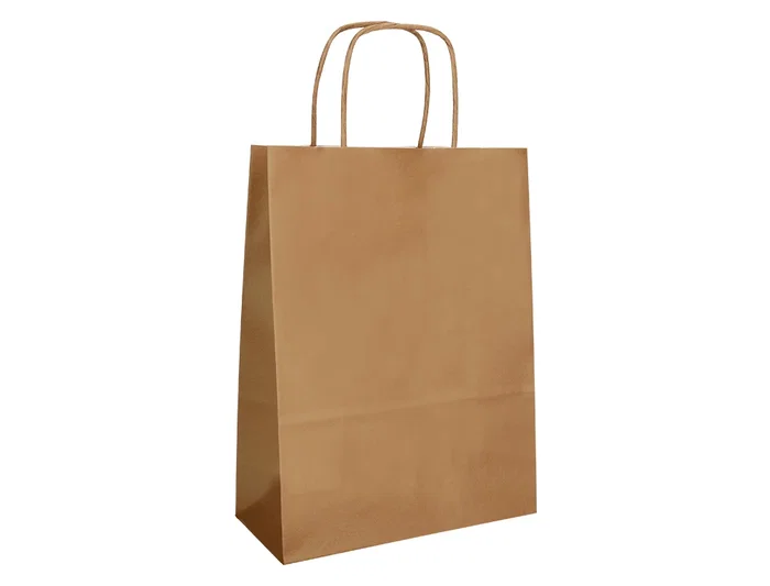 Q-connect Bolsa Papel Kraft Liso Asa Retorcida L 320x400x140 mm Natural 25 Unidades Q-connect Bolsa Papel Kraft Liso Asa Retorcida L 320x400x140 mm Natural 25 Unidades